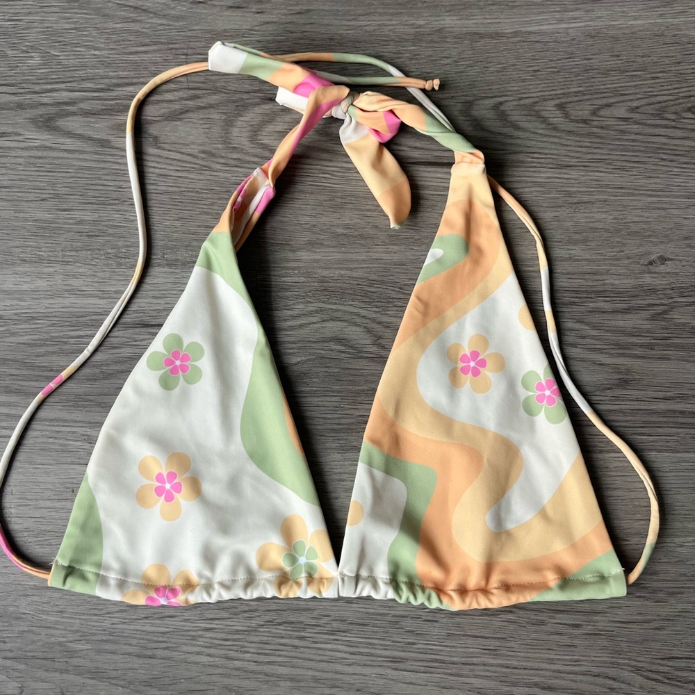Aurelia Multicolor Floral Bikini Top